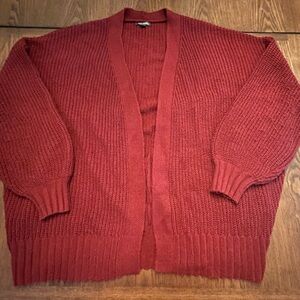 Wild Fable Deep Red Knit Sweater
